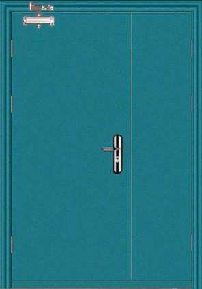 通遼子母單開鋼質防火門